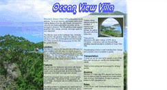 Desktop Screenshot of oceanview.bequia.net